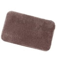 thumbnail image 3 of Billuyoard Alfombrilla de baño antideslizante, gruesa, de felpa, alfombra para puerta de baño, alfombrilla absorbente de agua para pies Decoración del hogar Café 40x60cm Billuyoard HA004116-07, 3 of 6