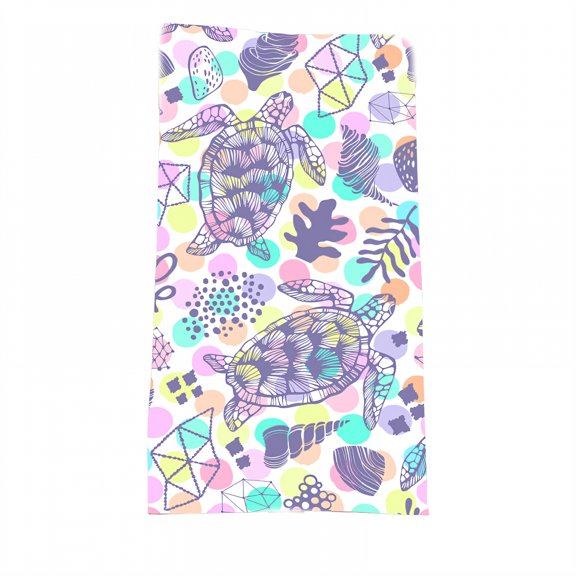 AUQ Beach Towels,150D Weave Quick Dry Beach Towel,Non-Sticky Texture Personalized Beach Towels for Kids,Style1,14"x30"