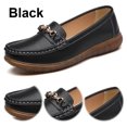 thumbnail image 1 of Zapatos para Vestir Mocasines Elegantes Planos Cuero Mujer, 1 of 8