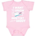 thumbnail image 3 of Inktastic I Want to Grow Up to Be a Dentist Like My Daddy Boys or Girls Baby Bodysuit, 3 of 5