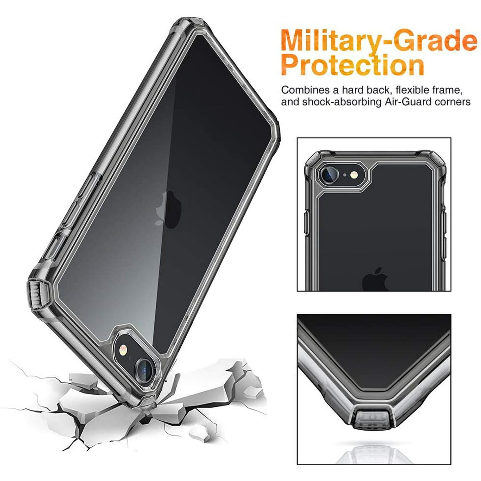 Esr Air Armor Designed For Iphone Se Case Iphone 8 Case Shock Absorbing Scratch Resistant Military Grade Walmart Canada Esr Air Armor Designed For Iphone Se Case Iphone 8 Case Shock Absorbing Scratch Resistant Military Grade Walmart Canada