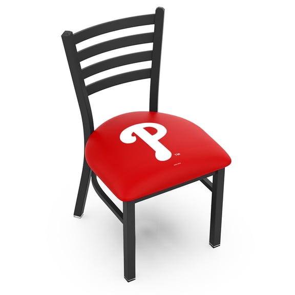 Philadelphia Phillies 18" Chair with Black Wrinkle Finish