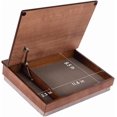 thumbnail image 6 of Schoolhouse Lap Desk with Storage Compartments - Acacia Wood - Java - Style No. 45072, 6 of 7