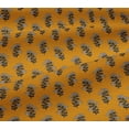 thumbnail image 5 of oneOone Viscose Jersey Fabric Leaves & Floral Block Print Fabric BTY 60 Inch Wide, 5 of 5