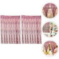 thumbnail image 3 of RENACLIPY 2Pcs Rose Gold Tinsel Backdrop Curtain Fringe Party Decoration Door Hanging, 3 of 8