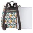 thumbnail image 3 of Disketp Travel Elements Mochila de Cuero para Mujer, Bolso de Espalda Antirrobo con Estilo para Viaje, Trabajo y Uso Diario, 3 of 4