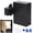Black, variant on YAHHU 125KHz Smart Cabinet Lock Electronic RFID Card Keyless Entry No Drill Installation for Wardrobe Sauna Locker Home Office Drawer Security Furniture Hardware Gray 5.12 inches / 13 cm