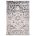 thumbnail image 4 of SAFAVIEH Vintage Persian Tarek Medallion Polyester Runner Rug, Ivory/Green, 2'2" x 10', 4 of 10
