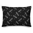 thumbnail image 2 of Creative Products Black Wheat Pattern 20 x 14 Indoor / Outdoor Pillow, 2 of 3