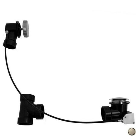 

Westbrass D50A27-20 ABS 27 in. Cable Drive Bath Waste and Overflow - Stainless Steel
