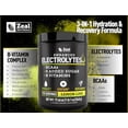 thumbnail image 5 of Polvo de electrolitos mejorado (limón lima | 90 ct.) con 0 azúcar + BCAA + suplemento de electrolitos de vitaminas B con potasio, zinc y magnesio para hidratación - Electrolitos cetogénicos, 5 of 5