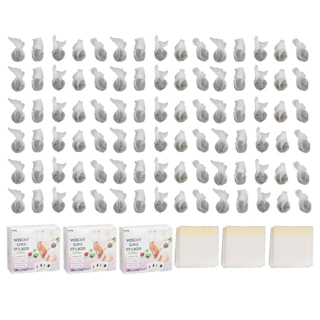90 Uds. Parche para adelgazar el ombligo, quema de grasa, estimula el metabolismo, ajuste a base de hierbas, pegatina saludable para el vientre