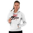 thumbnail image 4 of Be Mine Cute Valentines Day Love Hoodie Sweatshirt Women Brisco Brands M, 4 of 6