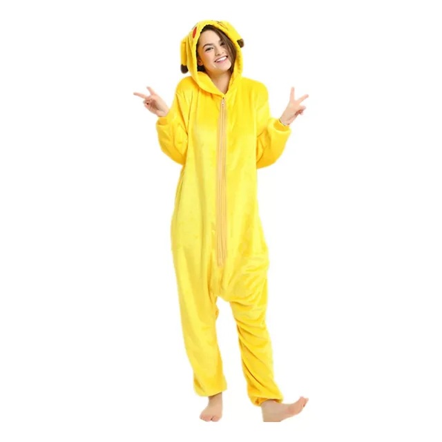 Pijama Mameluco Kigurumi Juego De Rol Pijama Mujer De Calor