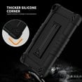 thumbnail image 2 of FIEWESEY Case for Walmart Onn 7 Inch Gen 3 2022 Tablet(Model:100071481),Shockproof Kids Rugged Case with Shoulder Strap&Stand Cover for Walmart Onn 7 Gen 3 2022+Screen Protector(Black/Black,1 Pcs), 2 of 6