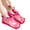 Red, variant on NexTone Movable Foot Soaker, Portable Feet Soaking Tub Massage Foot Bath Shoes, Bath Massager Basin Pedicure Feet Spa Shoes for Thermal Massage to Promote Blood Circulation (Large High, Blue)