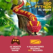 Terra by Battat RC Snake: Red Python RC Giant Snake Toy for Kids 5 Years+