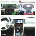 thumbnail image 4 of Android 13 Car Stereo Radio for Jeep Grand Cherokee 2004-2007, 10inch Car Multifunctional Player Support Carplay Android Auto GPS Navigation WIFI Bluetooth Radio SWC Rear Camera 2G RAM + 32G ROM,Black, 4 of 4