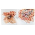 thumbnail image 5 of Foulards Légers Mode à Imprimé de Fleurs Foulard Portefeuille en Coton pour Femmes, 5 of 5
