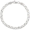 thumbnail image 1 of 925 Sterling Silver Italian Rolo Chain Link Necklace 6mm, 1 of 1