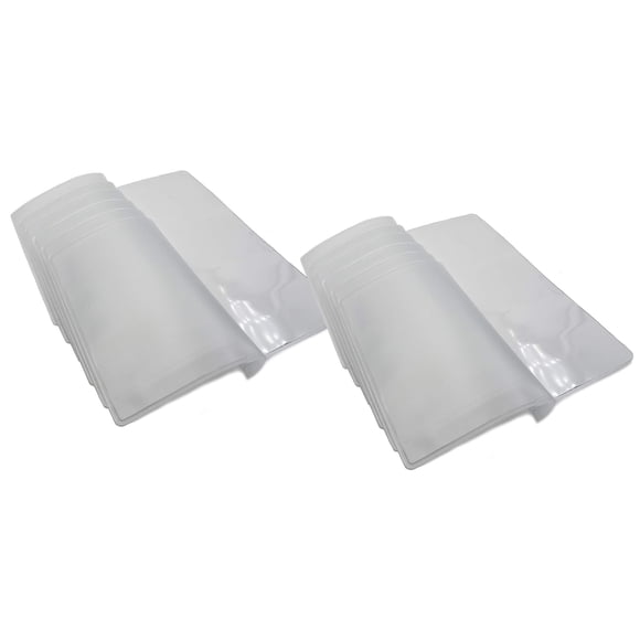 Set de Insertos para Cartera AG de Vinilo Transparente Unisex, Paquete de 2