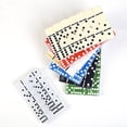 thumbnail image 4 of Comaie 28 PCS Color Dot Dominoes Set Simple Boxed Fun Plastic Domino Toy Casual Game Card for Home Family Traveling, 4 of 6