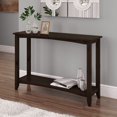 thumbnail image 5 of CorLiving Cambridge Two-Tiered Stained Wood Console Table, 5 of 5