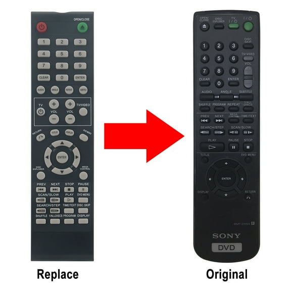 New RMT-D119A Remote Control for Sony DVD Player DVP-C660 DVP-C66 DVP-NS4 DVP-NS400D