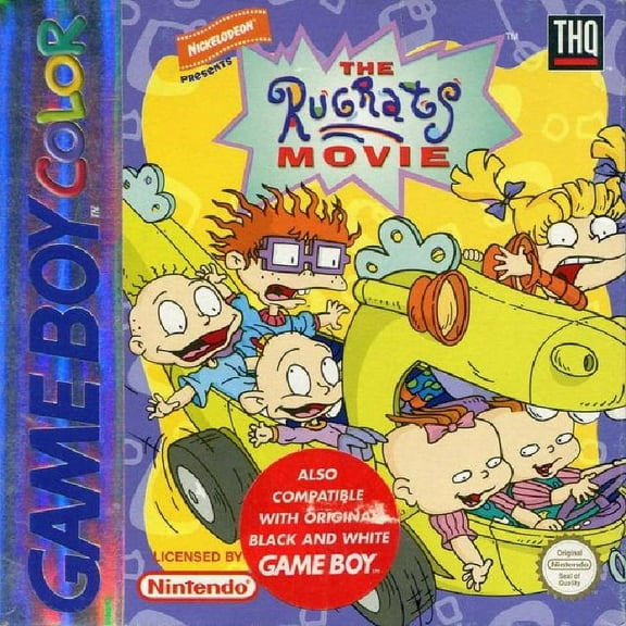 Restored Rugrats: The Movie (Nintendo Game Boy Color, 1999) (Refurbished)