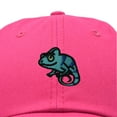 thumbnail image 2 of Dalix Chameleon Cap Embroidered Mens Cotton Dad Hat Baseball Hat in Hot Pink, 2 of 5