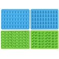thumbnail image 7 of Scheam 48 - Cup Non-stick Silicone Gummy Bear and Dinosaur Molds, 4 Counts, 7 of 7