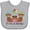 AC-Heather Grey, variant on Inktastic Twins 1st Birthday Bears Boys or Girls Baby Bib