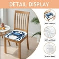thumbnail image 2 of Themed Decorative Seat Covers for Dining Room Chairs Set Of 4,Stretch Printed Washable Chair Seat Cover with Elastic Ties and Button,Removable Waterproof Couch Cushion Covers, 2 of 6