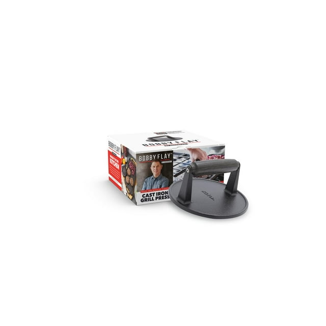 Prensa para hamburguesas Smash GreenPan x Bobby Flay, 6,5 cm, hierro fundido