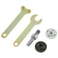 thumbnail image 1 of Electric Drill Conversion Angle Grinder Adapter Connecting Rod Kit,Grinder Flange Angle Wrench Spanner with Metal Lock Nut/Connecting Rod,Shank Mandrel Arbor Adapter Repair for Power Drill Grinders, 1 of 8