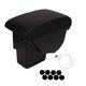 thumbnail image 3 of Center Console Storage Box, Armrest Box Improve Elbow Comfort Double Layer Extendable With 3 USB Ports For Auto ANGGREK Otros, 3 of 8