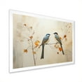thumbnail image 2 of Designart "Simplistic Floral Birds Of Paradise IV" Birds Of Paradise Picture Framed Wall Art Living Room, 2 of 5