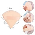 thumbnail image 2 of Southwit 6 Pieces Triangle Face Puff Soft Velour Cosmetic Foundation Sponge for Loose Body Powder Beauty Blender Makeup Tool(Flesh), 2 of 5