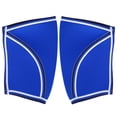 thumbnail image 2 of 1 par de rodilleras engrosadas y transpirables para levantamiento de pesas, deportes y fitness (azul M), 2 of 7
