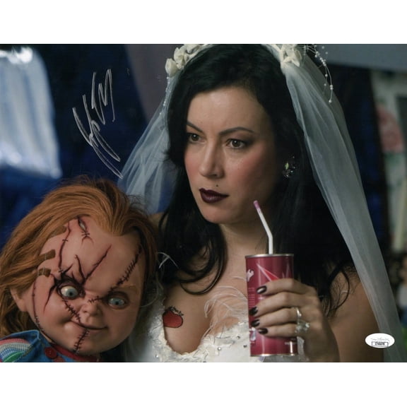 Jennifer Tilly Signed Autographed 11X14 Photo Bride of Chucky Veil JSA CF46678