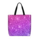 thumbnail image 1 of Balery Pink Purple Glitter Bolsa de Mano para Mujeres con Cremallera, Bolsa de Gimnasio con Compartimentos, Bolsa para Laptop, Bolsa para Trabajo, 1 of 7