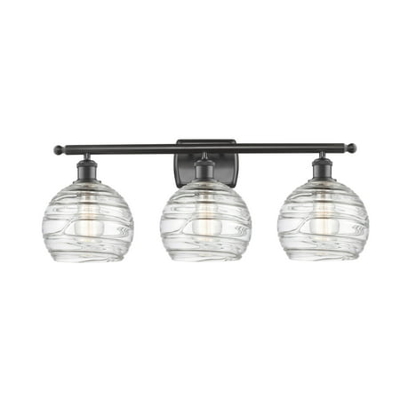 

Innovations Lighting 516-3W Deco Swirl Deco Swirl 3 Light 26 Wide Bathroom Vanity Light -