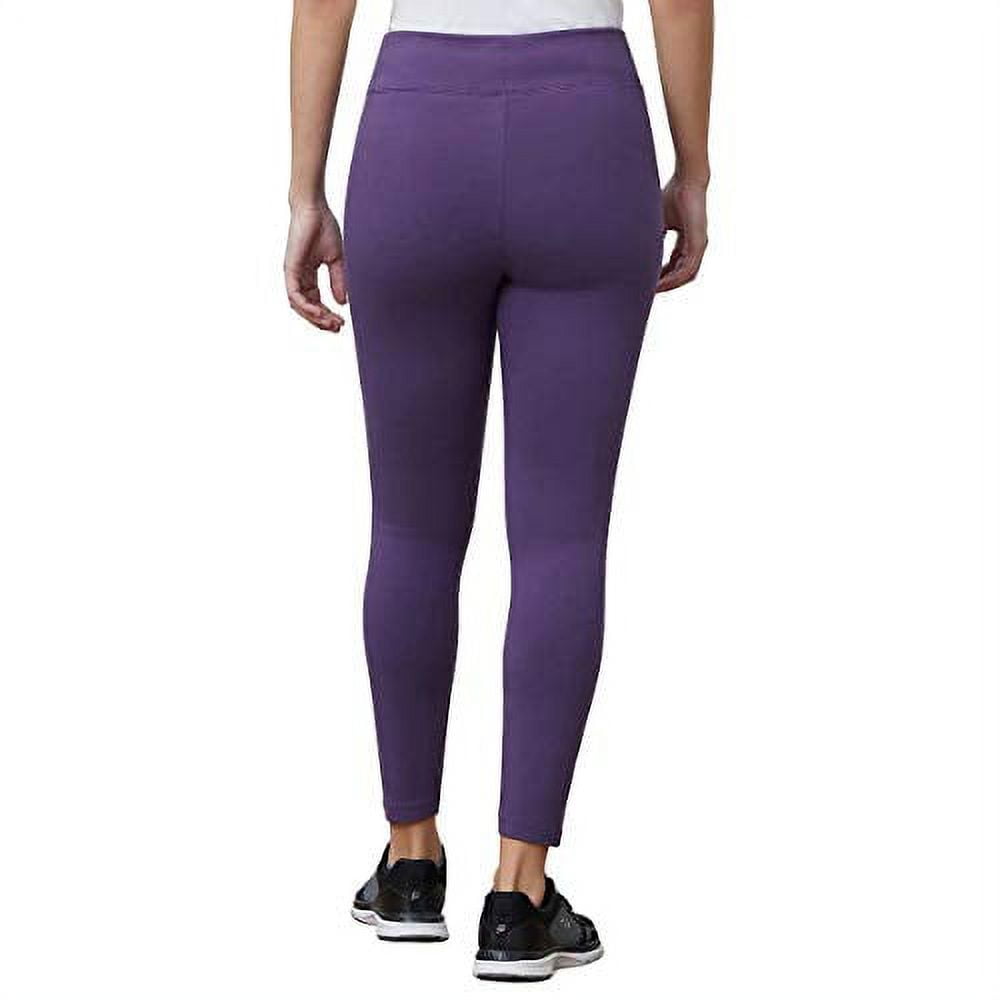 Fila Womens High Waist 7/8 Leggings (Medium, Gothic Grape