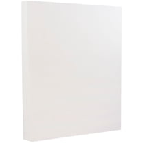 JAM Paper Wove Paper, 8.5x11, 24lb Bright White, 100 per Pack