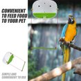 thumbnail image 3 of Luxshiny 1Set Window Mounted Bird Feeder with Strong Suction Cups Green Acrylic for Outdoor Bird Feeding, 3 of 8
