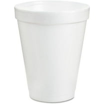 ZLGP Container DCC8J8CT 8 oz Insulated Foam Drinking Cups44; White -1000 Count
