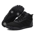 thumbnail image 1 of Venta Directa Fábrica Zapatos Casuales Algodón para Hombres Y Mujeres Invierno Además Botas Nieve Impermeables Terciopelo Que Absorben Los Golpes Botas Altas Algodón Cálidas para Parejas (Negro 43), 1 of 9