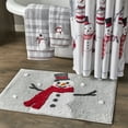thumbnail image 2 of SKL Home by Saturday Knight Ltd. Whistler Snowman Rug in Dove Gray, 2 of 6