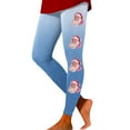 thumbnail image 1 of Wyzesi Flare Leggings for Women with Pockets Inseam Leggings for Women Workout Out Leggings Christmas Print Color Block Pants Soft Stretchy Leggings Compression Leggings for Women Knee High, 1 of 5