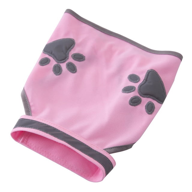 Chaleco de seguridad reflectante para perros color rosa M, ropa de alta visibilidad, arnés de seguridad para perros pequeños y grandes, chaqueta para exteriores, senderismo, caminar